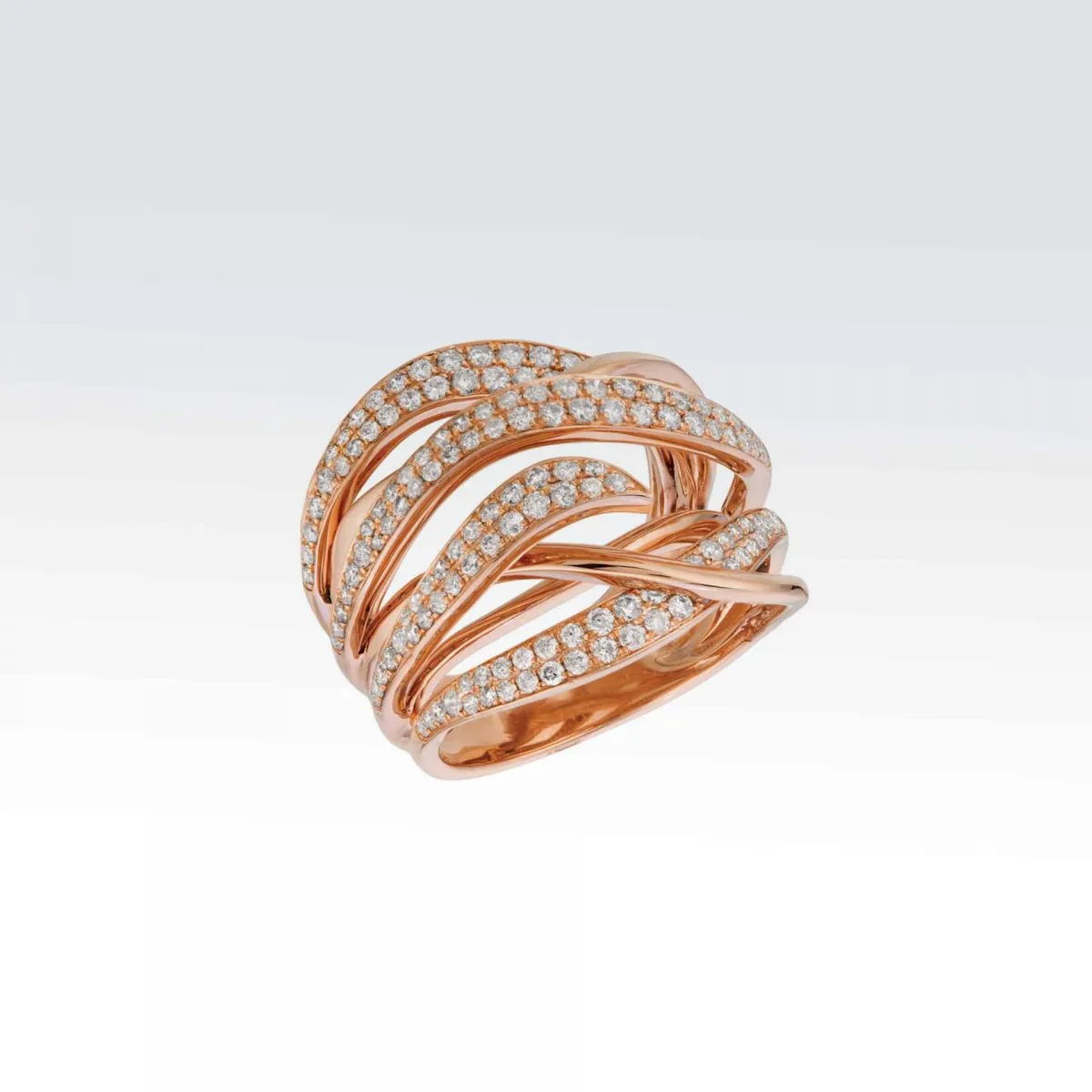 Rose Gold Diamond Ring